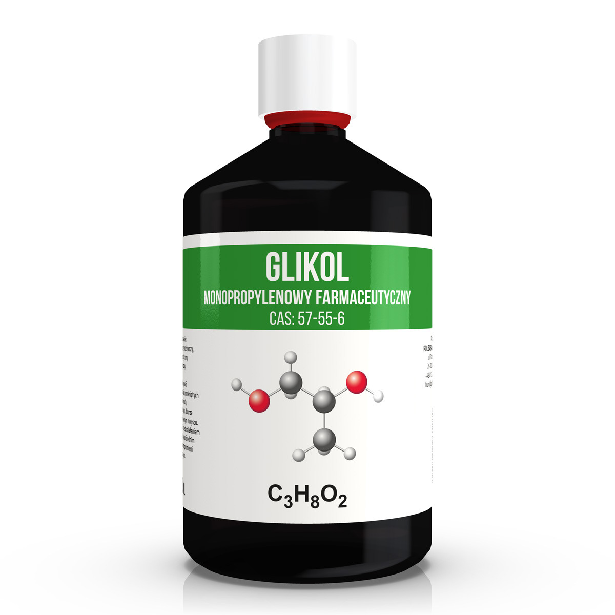 Glikol Propylenowy PG butelka, intensywny smak liquidu, nośnik aromatu e-papierosa - GLIKOL propylenowy PG farmaceutyczny 99,9% – TelePromocje