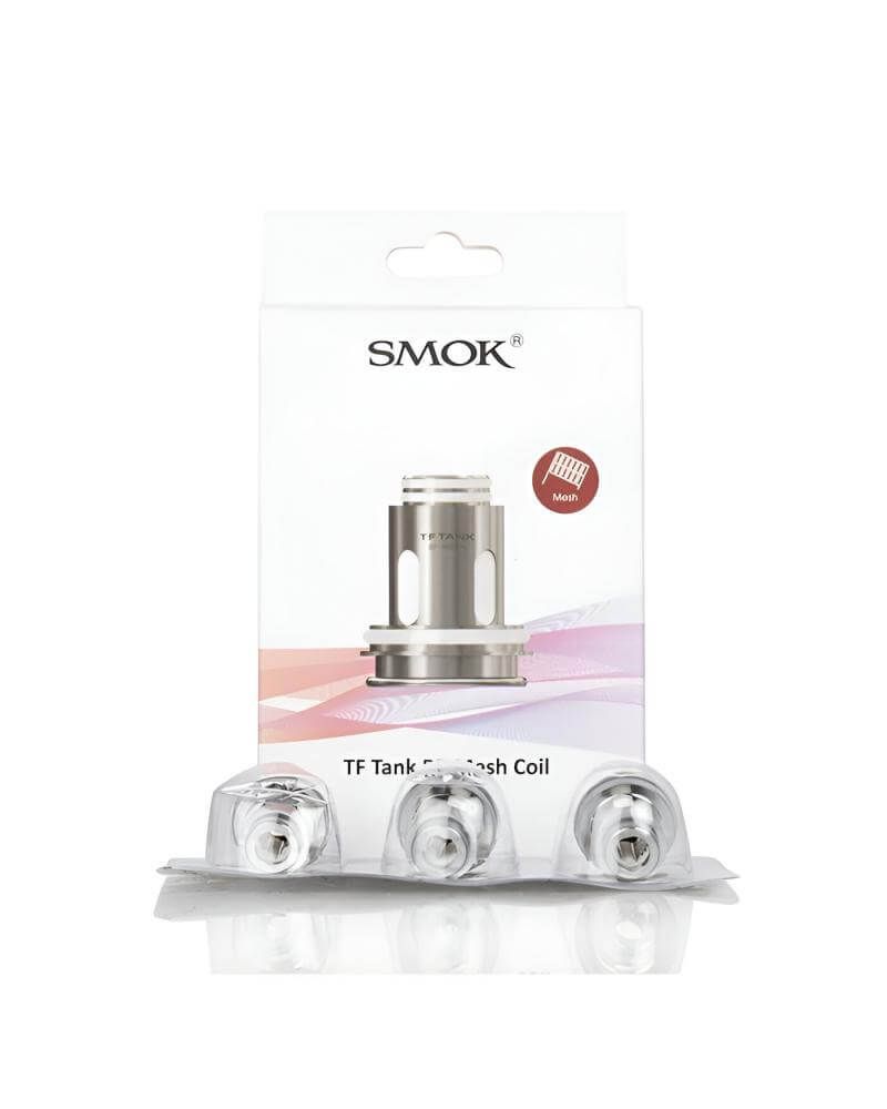 porównanie grzałek vape tabela, infografika Mesh Coil Ceramic Coil, cechy grzałek e-papieros - Grzałka TF Tank - Maksymalna Wydajność