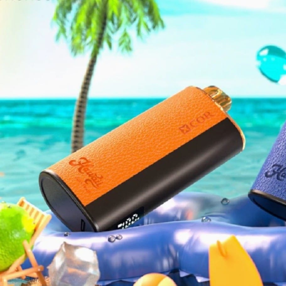 Xcor Hawaii Pro design, wakacyjny wygląd vape, kolorowy e-papieros hawajski styl - Xcor Hawaii 12000 Puffs Jednorazowy Vape - VapeDream