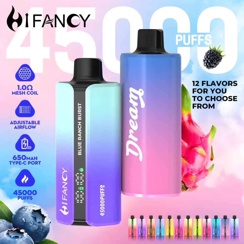 hifancy dream 45000 puffs