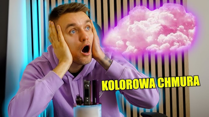 chmura vape podczerwień, para e-papierosa IR, aerozol widoczny CCTV, biała plama w podczerwieni, efekt Tyndalla na parze - TYPOWY VAPER Z TIKTOKA *KOLOROWA CHMURA*
