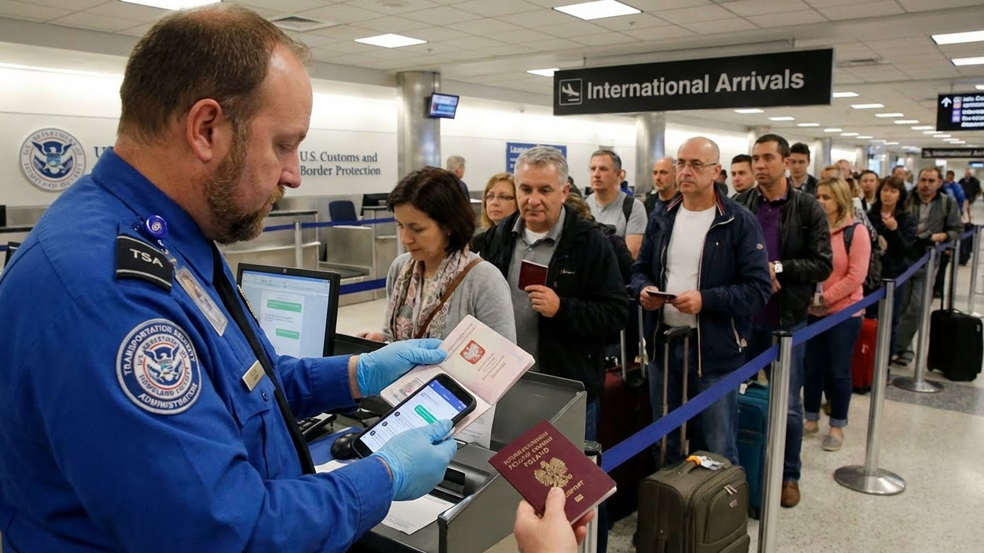 kontrola celna, celnik e-papierosy, użytek własny vape, duża ilość e-papierosów - Kontrola Celna w USA. Co można przewieźć z Polski do USA