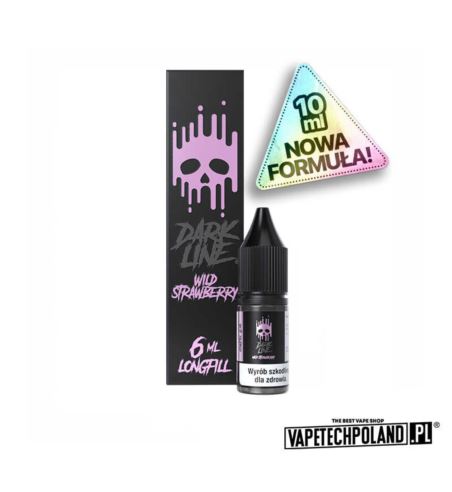 Dark Line longfill butelka, skoncentrowany aromat vape, baza nikotynowa e-liquid, zestaw do mieszania liquidów, liquid do e-papierosa DIY - Longfill DARK LINE - RASPBERRY 6/10ML