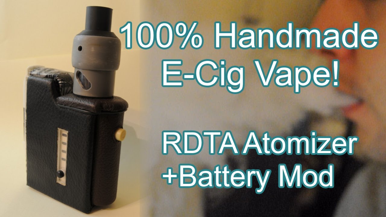 mod system otwarty vape, atomizer, mieszanie liquidu DIY, chemik vape - DIY | How to Make E-Cigarette at Home - Atomizer + Mod