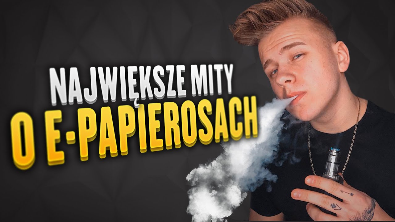 vaper pije wodę, nawodnienie przy wapowaniu, e-papieros obok butelki wody, zdrowa praktyka wapowania - Największe mity o wapowaniu - Woda w płucach?