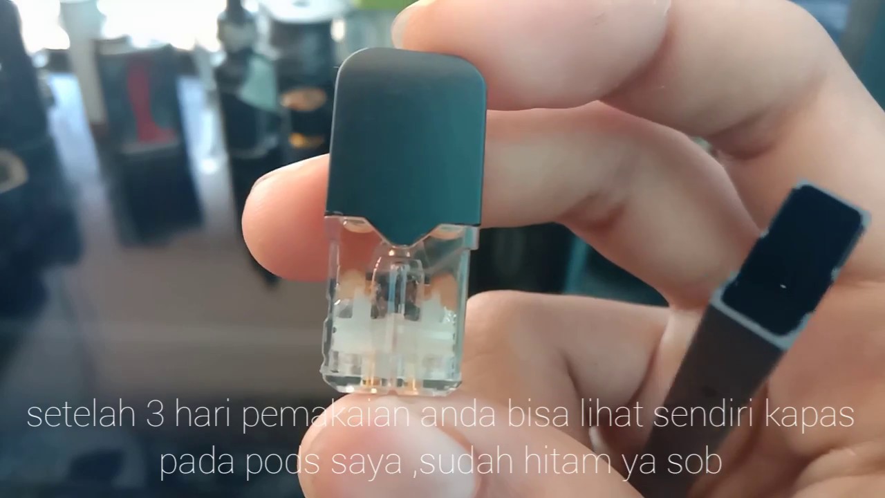 spalona grzałka e-papierosa, czarna bawełna vape pod, uszkodzony pod system słodzikiem - Spalona grzałka w logic compact? - E-papierosy-forum.pl