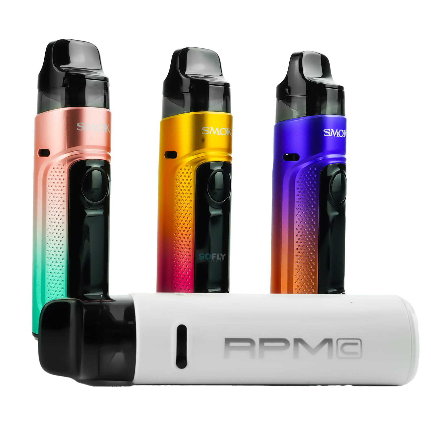 e-papieros z portem USB-C, ładowanie vape USB-C, bateria e-papierosa - Smok RPM C Pod Kit | SOFLY
