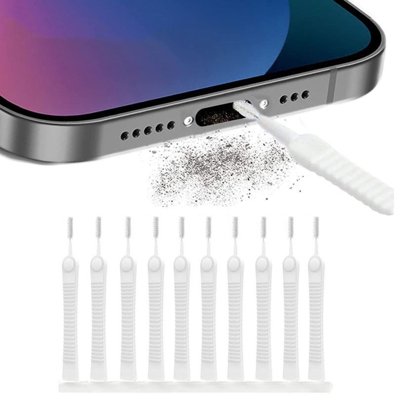 czyszczenie portu USB-C wykałaczką, delikatne skrobanie brudu z gniazda vape, usuwanie kurzu e-papieros - Szczoteczka / czyścik do czyszczenia portu USB Typ C USB-C - sklep ...