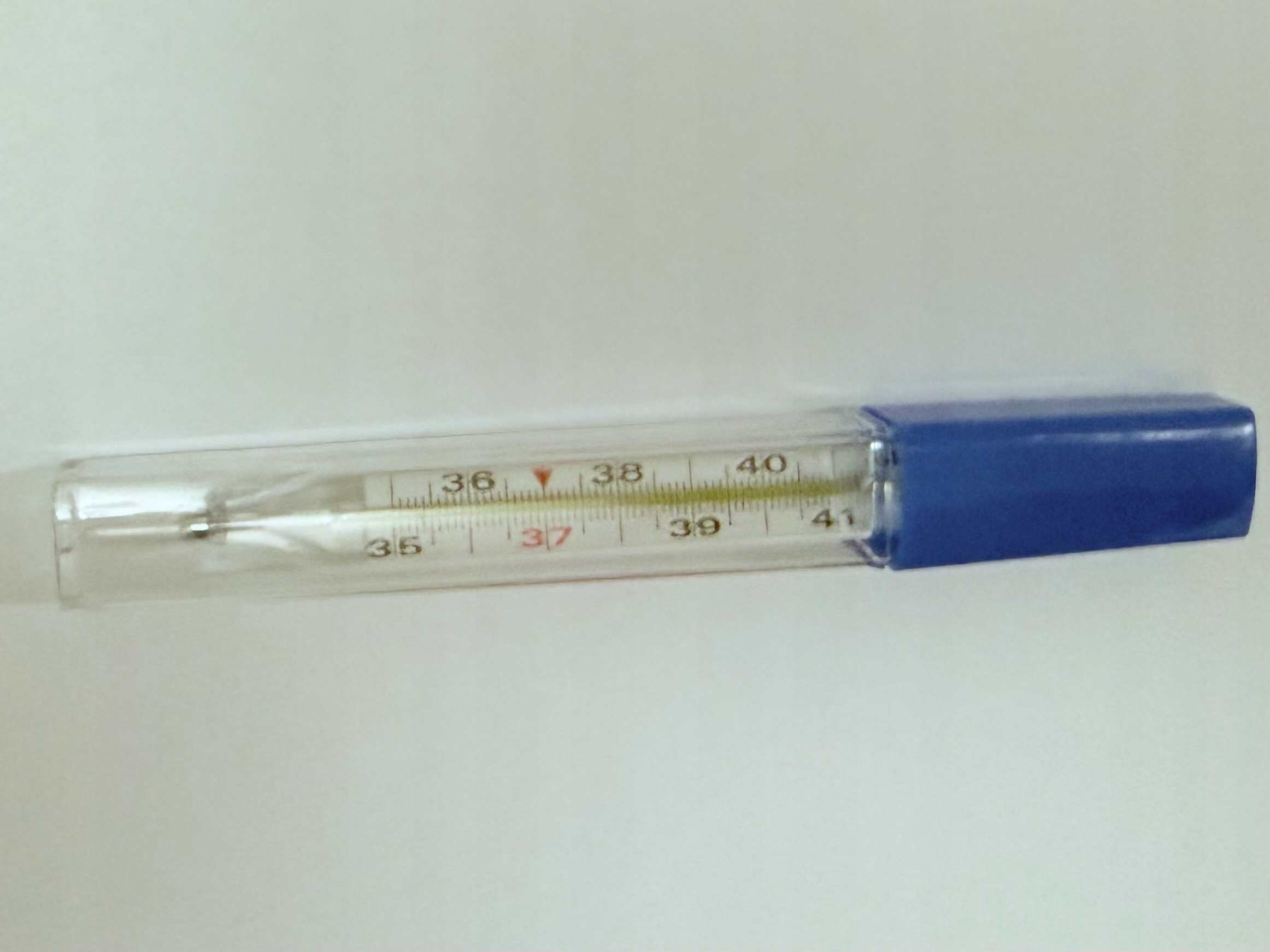 stary termometr rtęciowy zbijanie, ruch nadgarstkiem termometr, termometr szklany potrząsanie, vintage thermometer shake - Stary Termometr Rtęciowy - Niska cena na Allegro