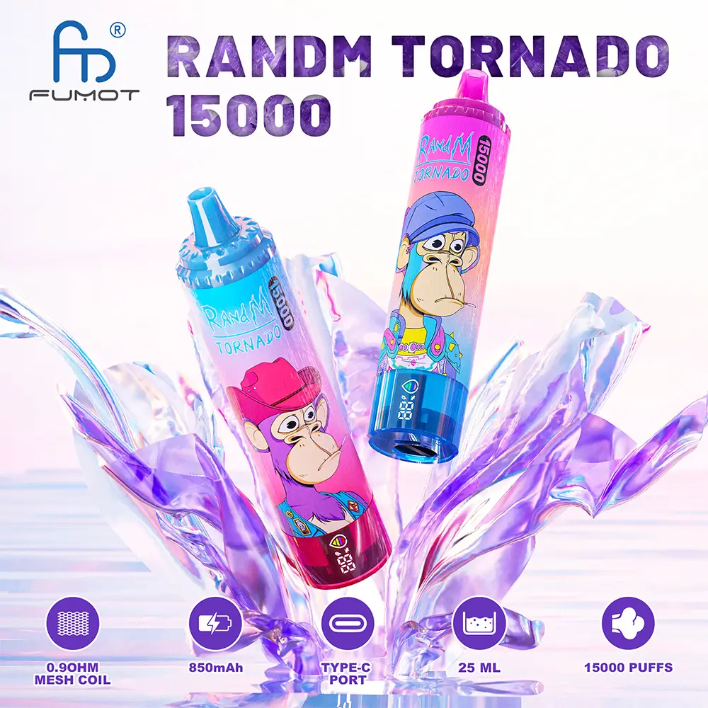 porównanie e-papierosów Esin Tornado, wybór między nowicjuszem a weteranem vape, półka sklepowa z vape, Esin 15k RandM 15k - Fumot RandM Tornado 15000 Puffs vs Poco SL 15000 Puffs Disposable ...