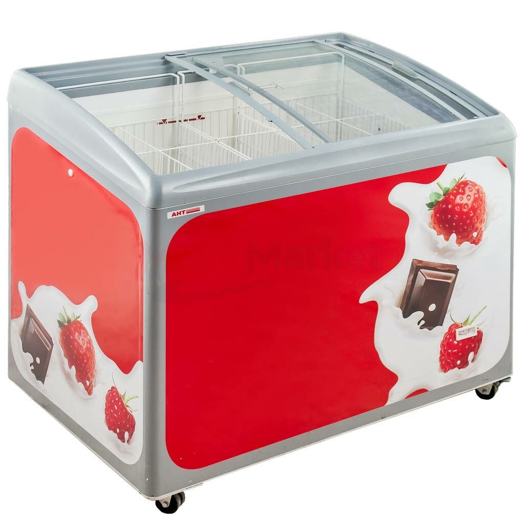 zamrazarka przeszklona skrzyni