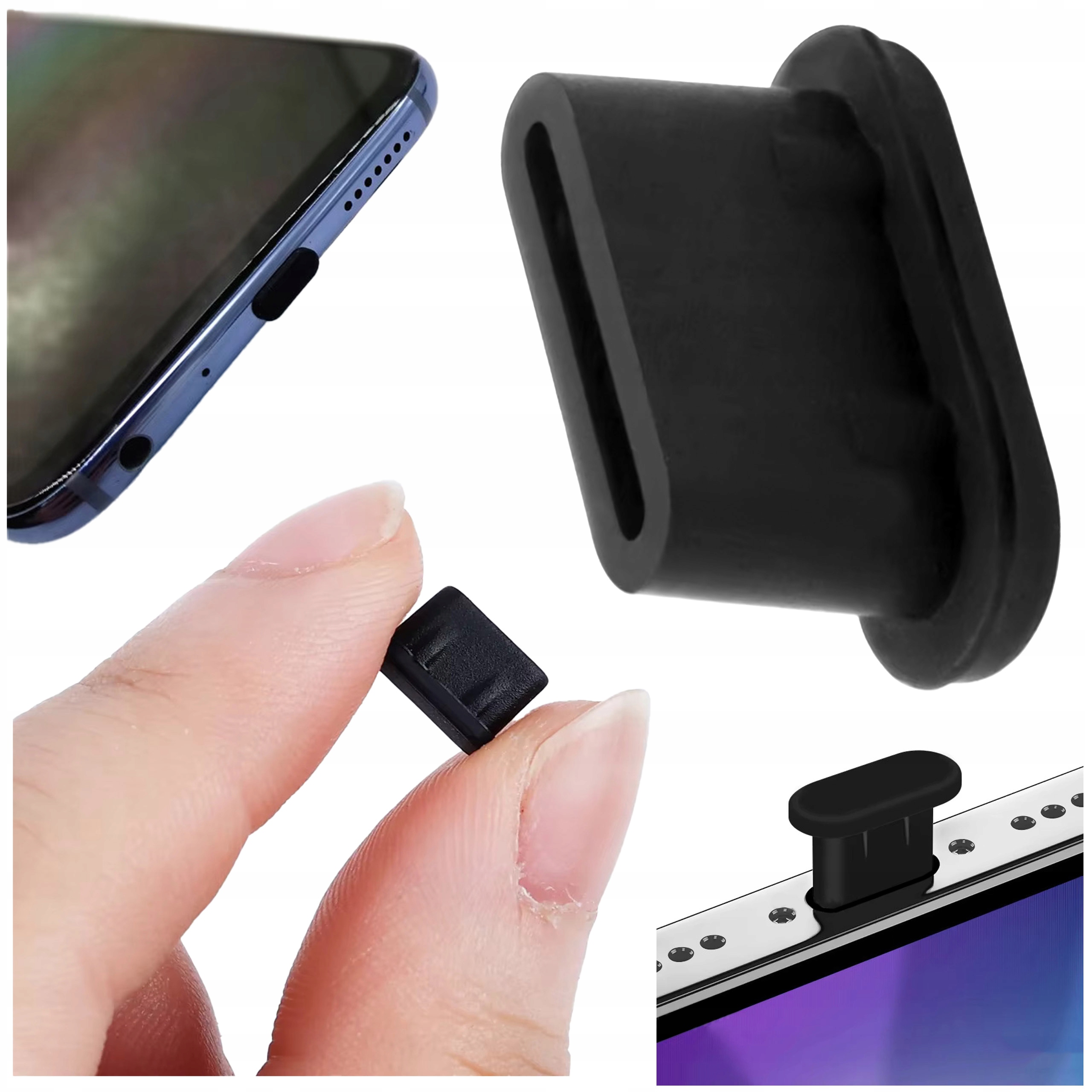 kurz w porcie USB-C, kłaczki w gnieździe ładowania, brudny port e-papierosa makro - Zaślepka USB-C GUTCASE silikonowa czarna 3 szt. - Sklep, Opinie ...