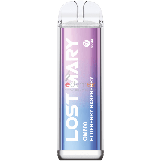 Lost Mary QM600 kryształowa obudowa, przezroczysty e-papieros QM600, QM600 z metalicznym rdzeniem - e-papieros Lost Mary QM600 - Blueber. Raspbe. 20mg - Lost ...