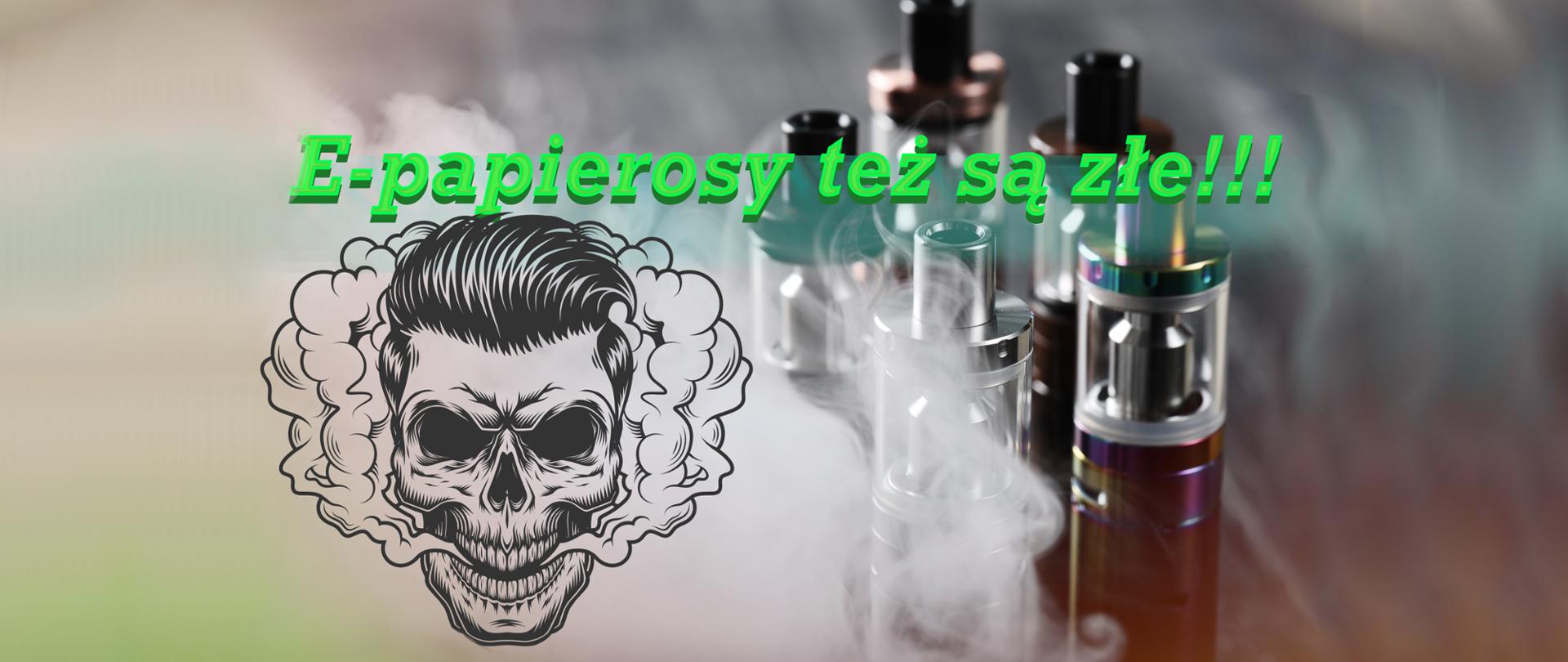 niebezpieczny podrabiany vape, uszkodzony e-papieros, toksyczne opary z vape, smak spalonego plastiku vape, zagrożenia podróbkami e-papierosów - E-papierosy też są złe - Powiatowa Stacja Sanitarno ...