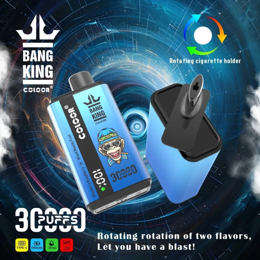 porównanie małego vape z Bang King 30000 Puffs, e-papieros 600 buchów vs 30000 buchów, rozwój e-papierosów, gigantyczny e-papieros - Kompleksowe porównanie jednorazowych waporyzatorów Bang King ...
