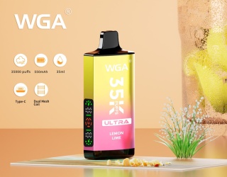 e-papierosy jednorazowe ring bokserski, waga superciężka vape, walka e-papierosów, nowa generacja e-papierosów - E-papieros jednorazow WGA Crystal Ultra 35000 Mixed Berries