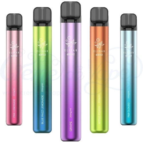 Elf Bar 600 V2 metallic vape - Elf Bar 600 V2 Disposable Vape