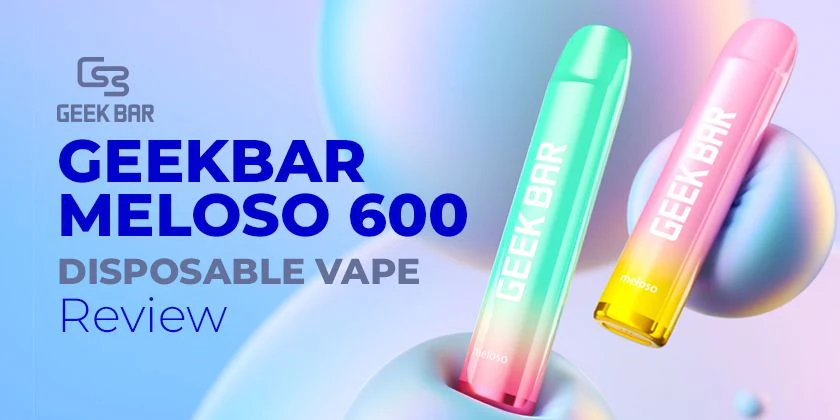 Geek Bar Meloso Elf Bar 600 V2 comparison - Geek Bar Meloso 600 Disposable Vapes Product Review