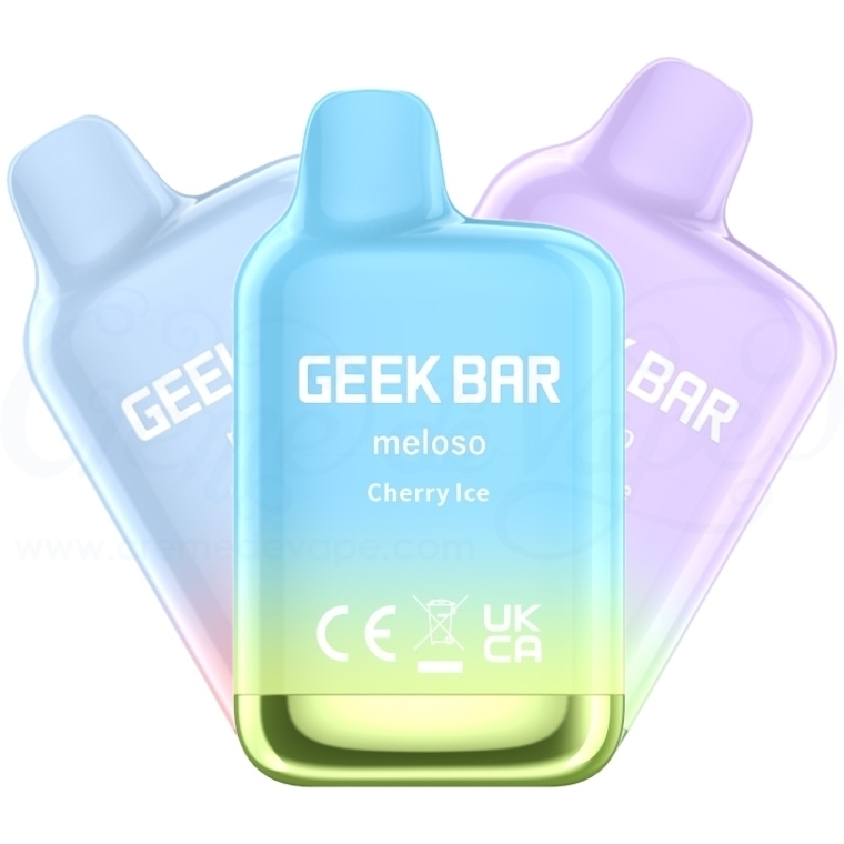 Geek Bar Meloso pastel gradient vape - Geek Bar Meloso Mini Disposable Vape