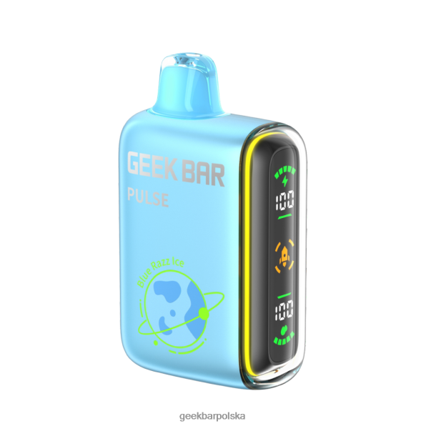 Geek Bar Pulse e-papieros, Geek Bar ekran LED, Geek Bar dual mesh coil, zaawansowany vape jednorazowy - Geek Bar Pulse Jednorazowy waporyzator za 15 tys podmuch ...