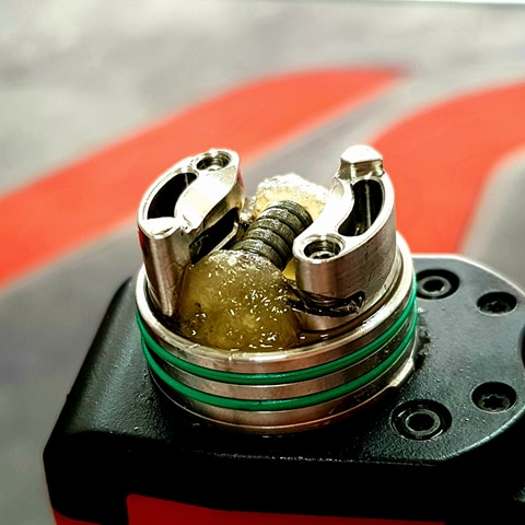 stara grzałka e-papierosa drut oporowy, tradycyjna cewka vape, grzałka sprężynkowa wata e-papieros, przestarzała technologia grzewcza vape - W pogoni za smakiem! - Grzałki i wata do RDA, RTA, RDTA ...