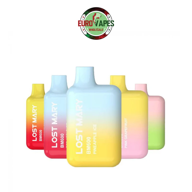 Lost Mary BM600 soft touch, matowy e-papieros Lost Mary, BM600 w dłoni - Lost Mary BM600 Disposable Vape (Pudełko 10 szt) – Euro ...