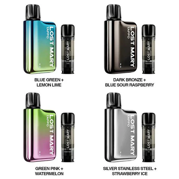 Elf Bar Elfa bateria Lost Mary Tappo kompatybilność, vape składanie klocki LEGO, modułowy e-papieros, testowanie wkładów vape - Elf Bar: Lost Mary Tappo Kit