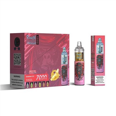 Randm Tornado 7000, jednorazowy e-papieros z regulacją airflow, vape z przepływem powietrza, innowacyjny vape, Randm Tornado detale - Chiny Dostosowani producenci jednorazowych vape Randm ...