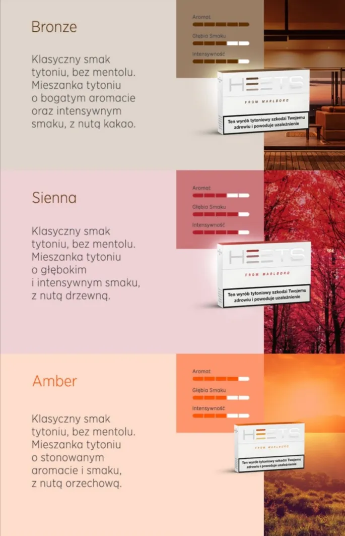 Heets smaki 2026 zestawienie, przewodnik po smakach Heets, porównanie wkładów tytoniowych, różnorodność Heets - Smaki Heets – IQOS FAN