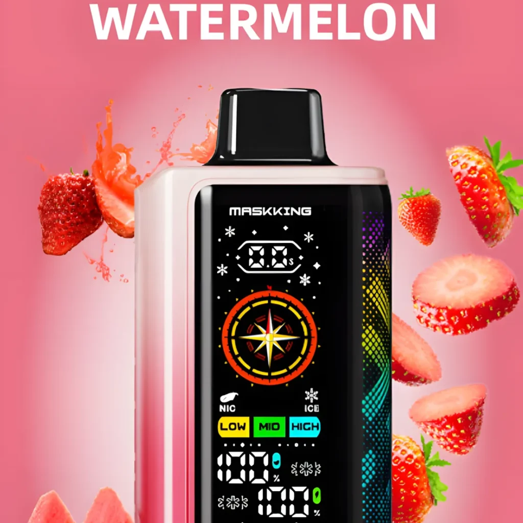 jednorazowy e papieros maskking icex 40000 3 poziomy mocy ice & nic