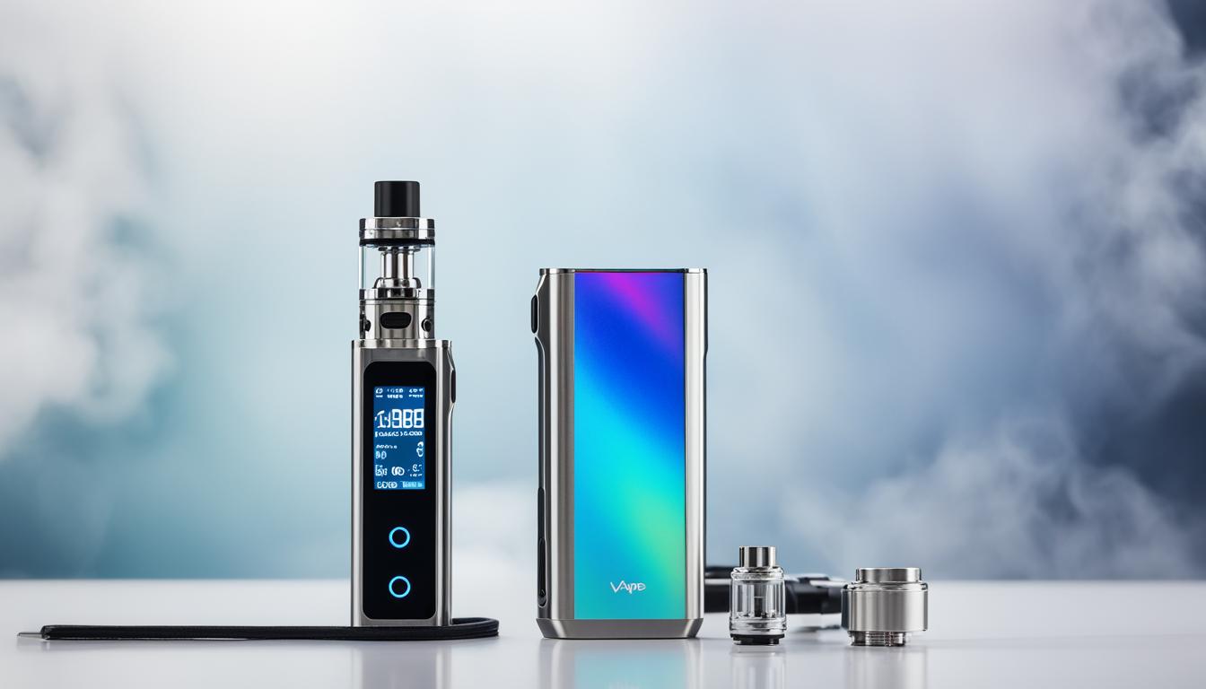 vape podwójny ekran, e-papieros z wyświetlaczem, inteligentny ekran vape, Maskking ICEX ekrany, futurystyczny interfejs vape - Maskking ICEX 40000 Puffs - Lodowe Orzeźwienie | Pobranie ...
