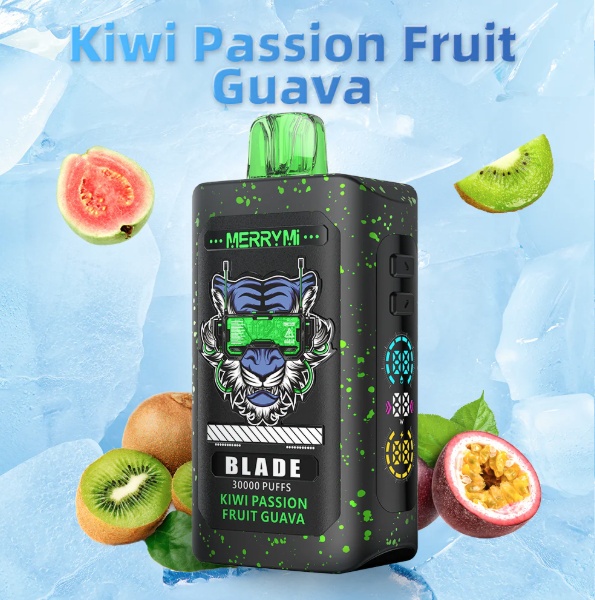 Merrymi Blade różne smaki, kolekcja aromatów vape, owocowe jednorazówki, intensywny smak e-papierosa, mesh coil e-liquid - Merry Mi Blade Jednorazowy e-papieros 30000 Buchów o smaku ...