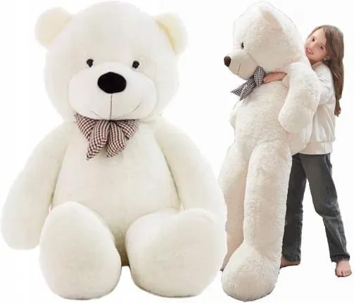 duży - DUŻY MIŚ PLUSZOWY OGROMNY PLUSZAK GIGANT 130cm PREZENT DLA ...