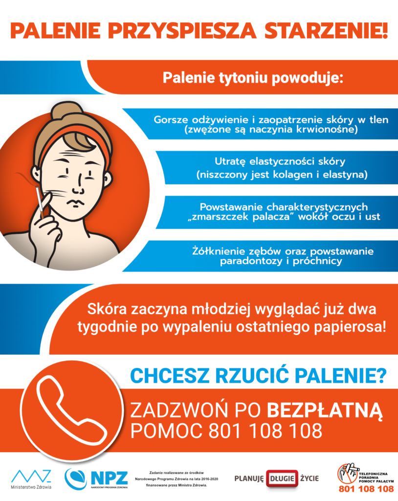 Ilustracja przedstawiająca zwężone naczynia krwionośne przypominające korek drogowy, symbolizująca negatywny wpływ nikotyny na przepływ krwi w skórze.