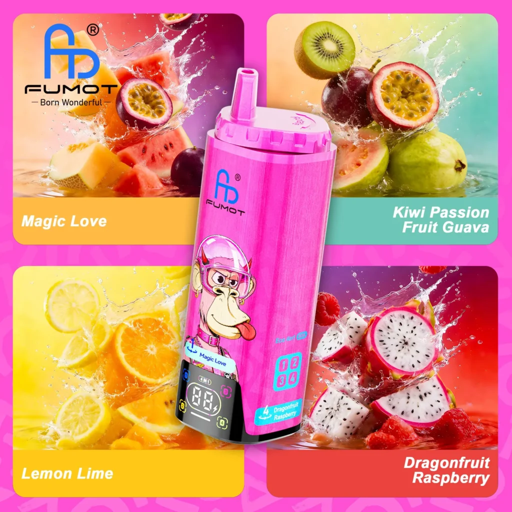 Magic Love / Kiwi Passion Fruit Guava / Lemon Lime / Dragonfruit Raspberry