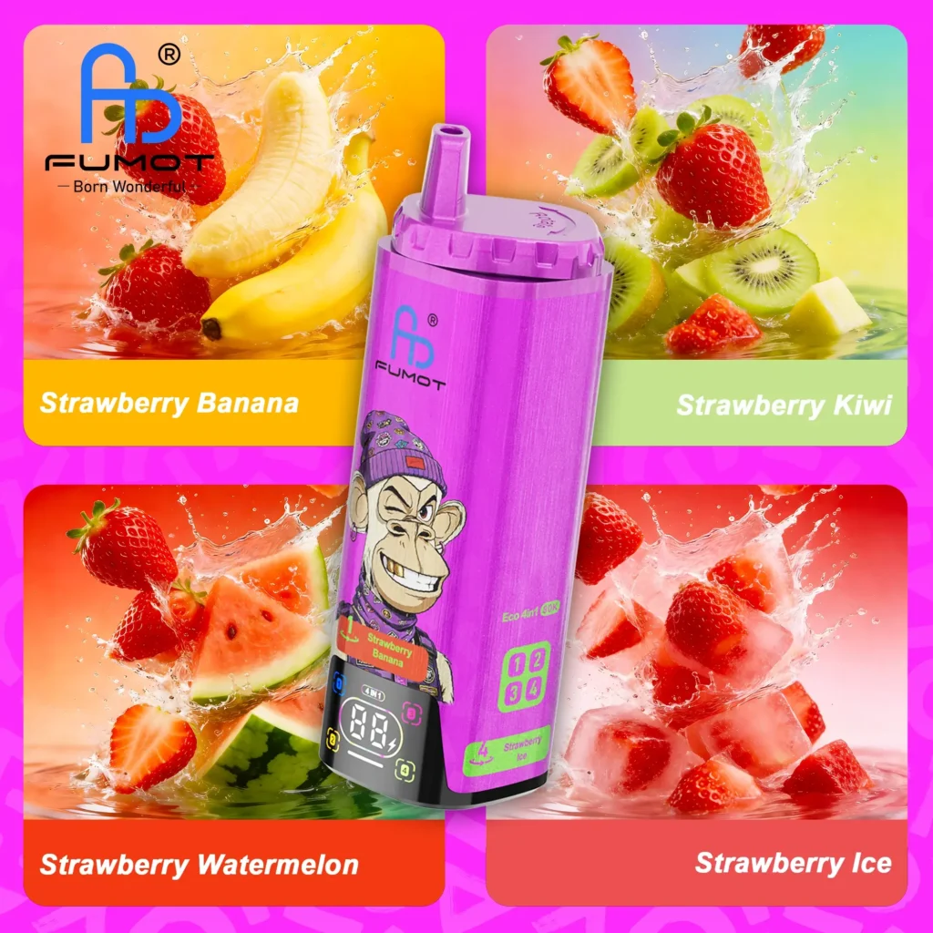 Strawberry Banana / Strawberry Kiwi / Strawberry Watermelon / Strawberry Ice