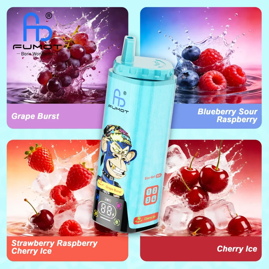 Grape Burst / Blueberry Sour Raspberry / Strawberry Raspberry Cherry Ice / Cherry Ice