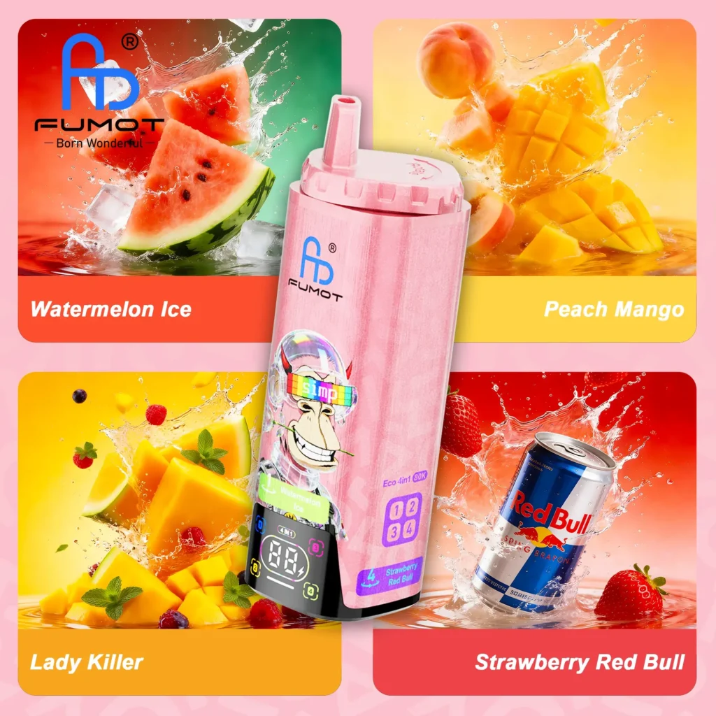 Watermelon Ice / Peach Mango / Lady Killer / Strawberry Red Bull