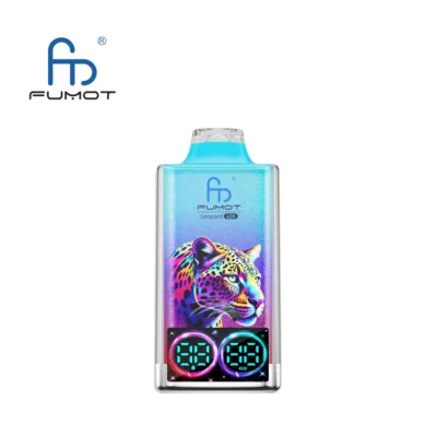 Fumot Leopard 40K jednorazowy e-papieros - Blue Razz Gummy Bear - detal