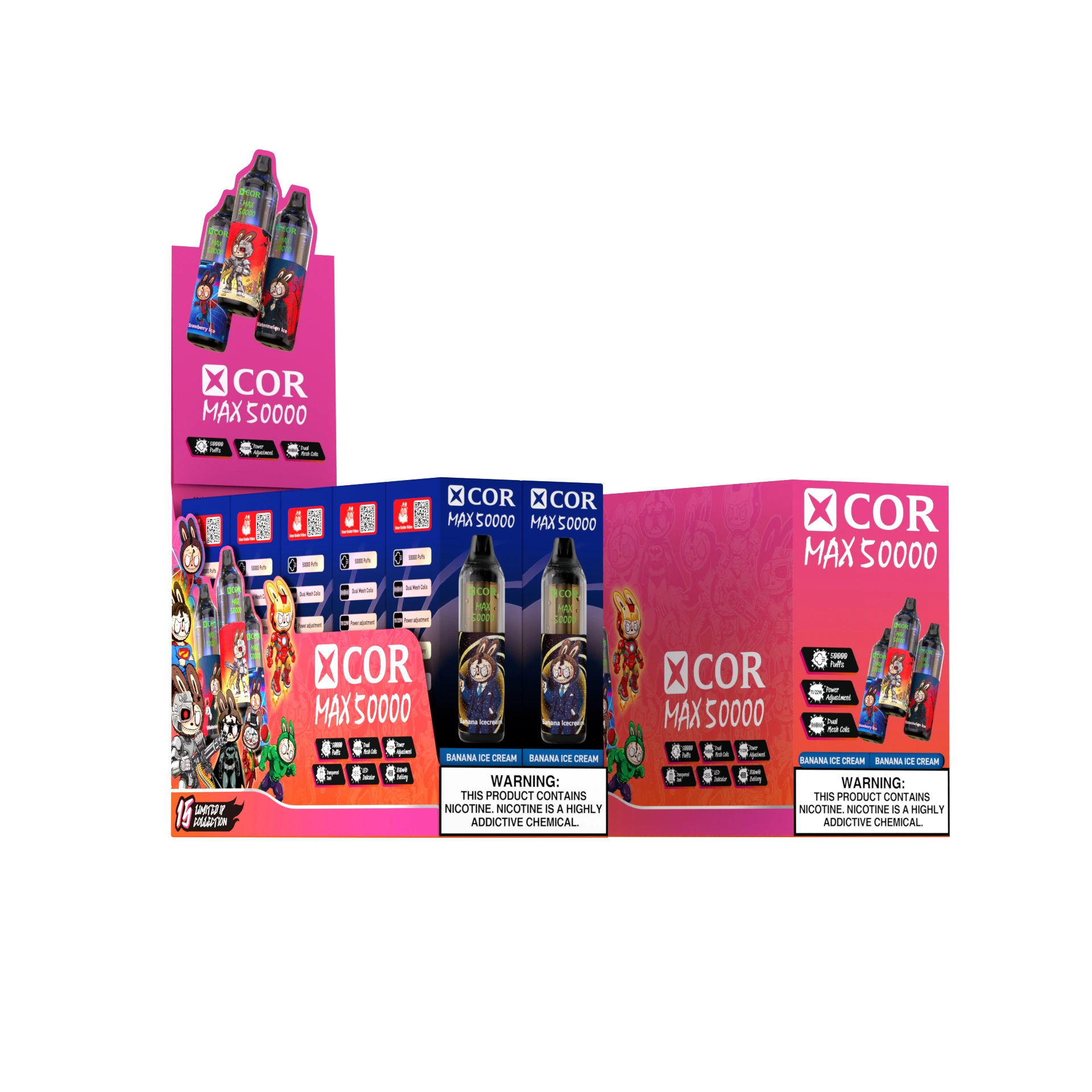 xcor max 50000 puffs