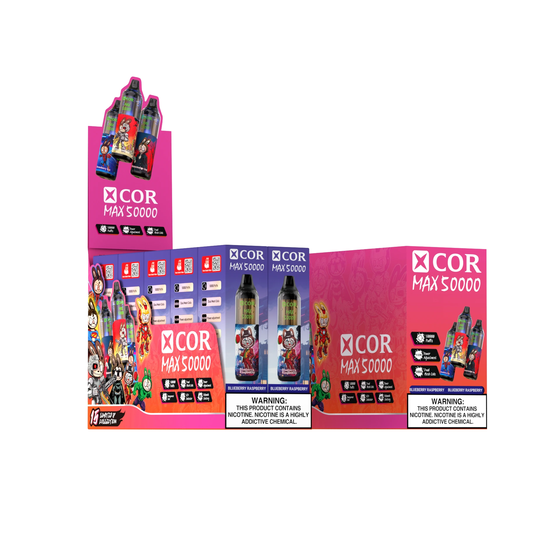 xcor max 50000 puffs