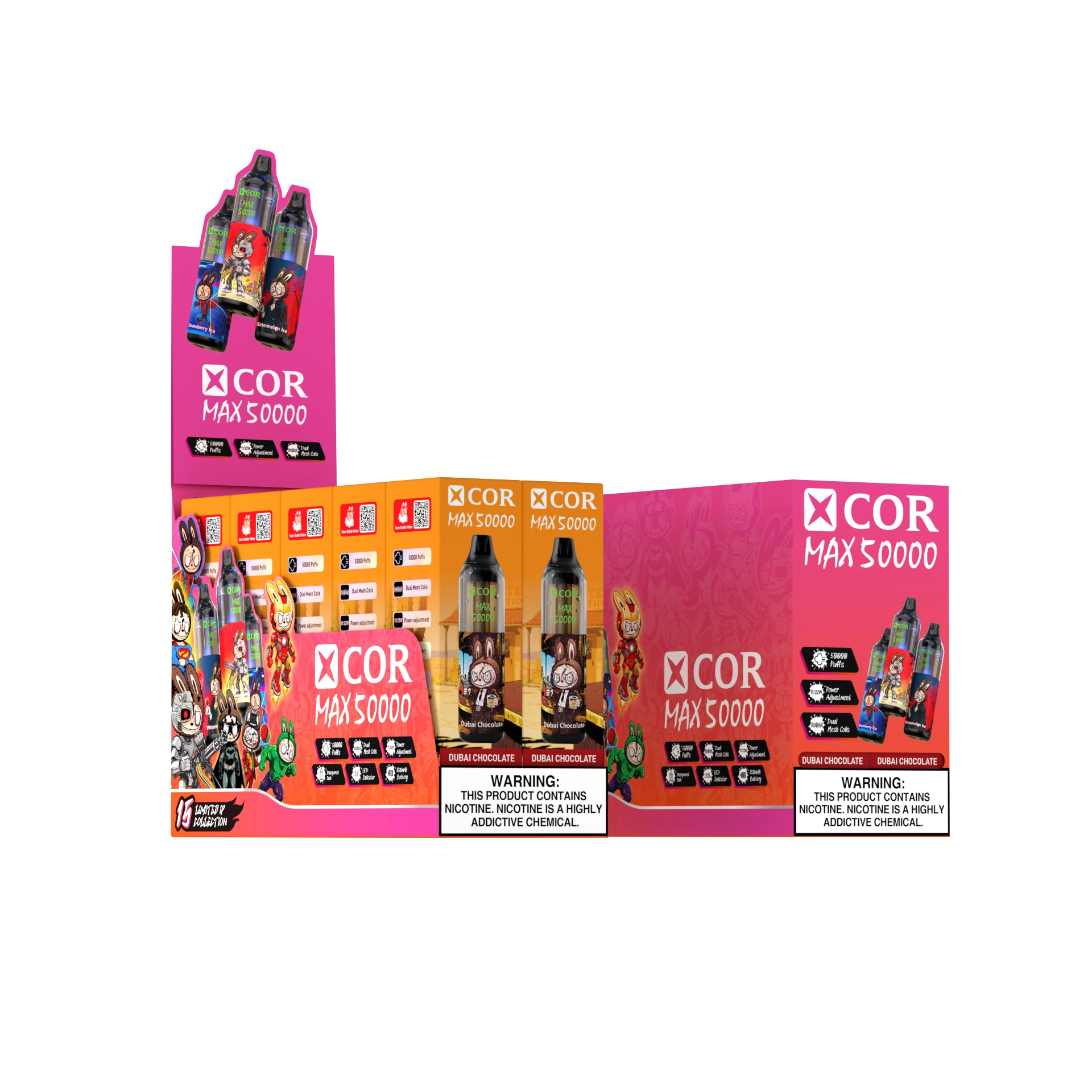 xcor max 50000 puffs