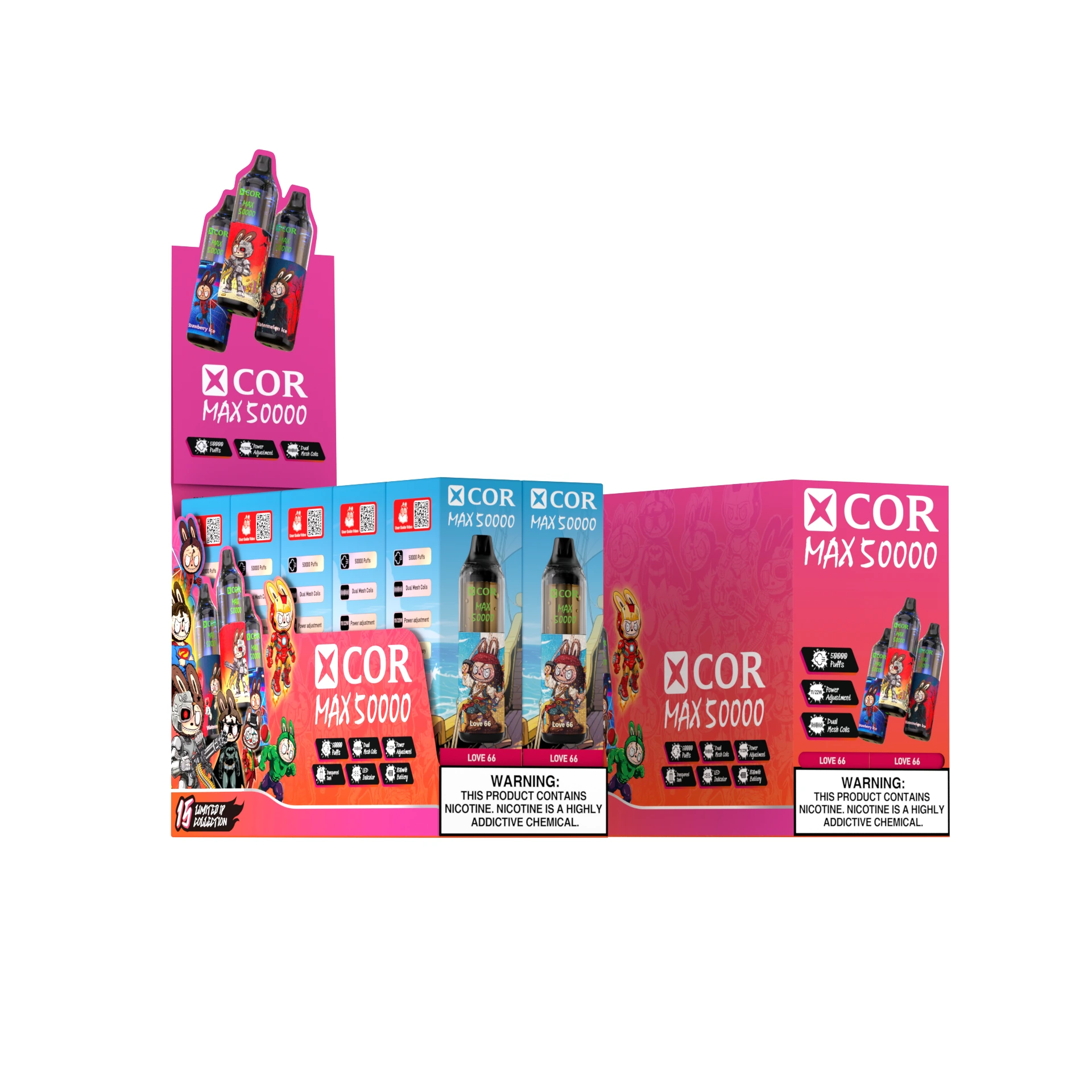xcor max 50000 puffs